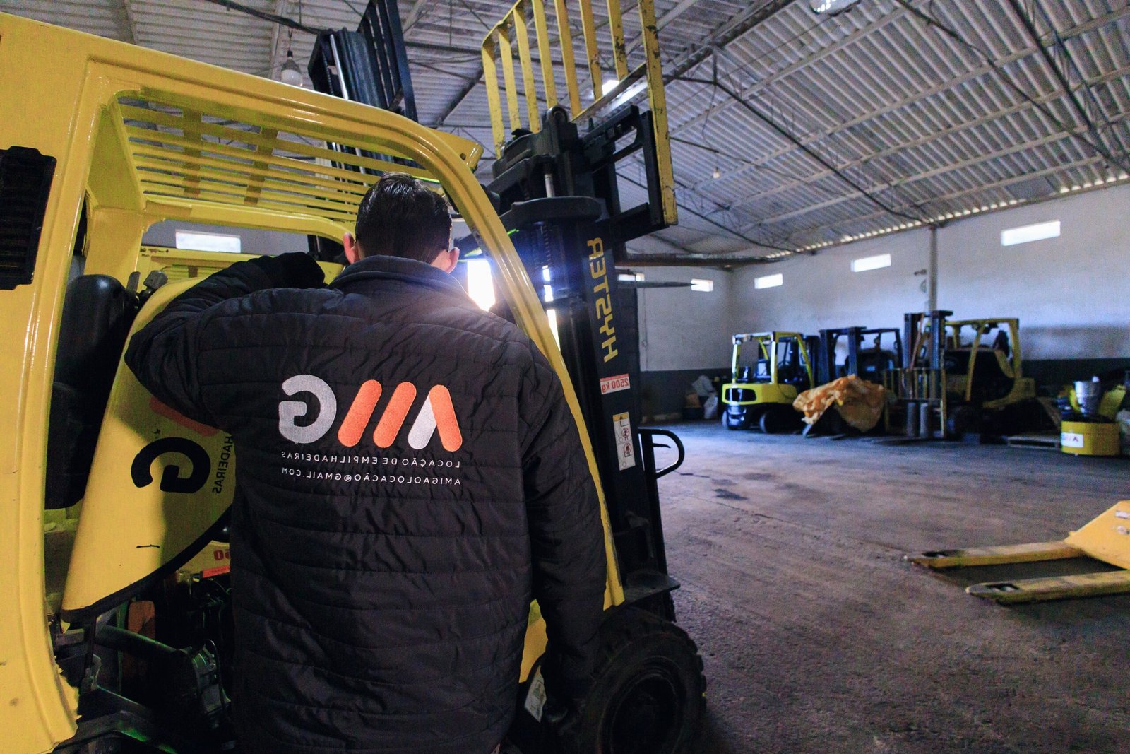 Técnico AMG em campo